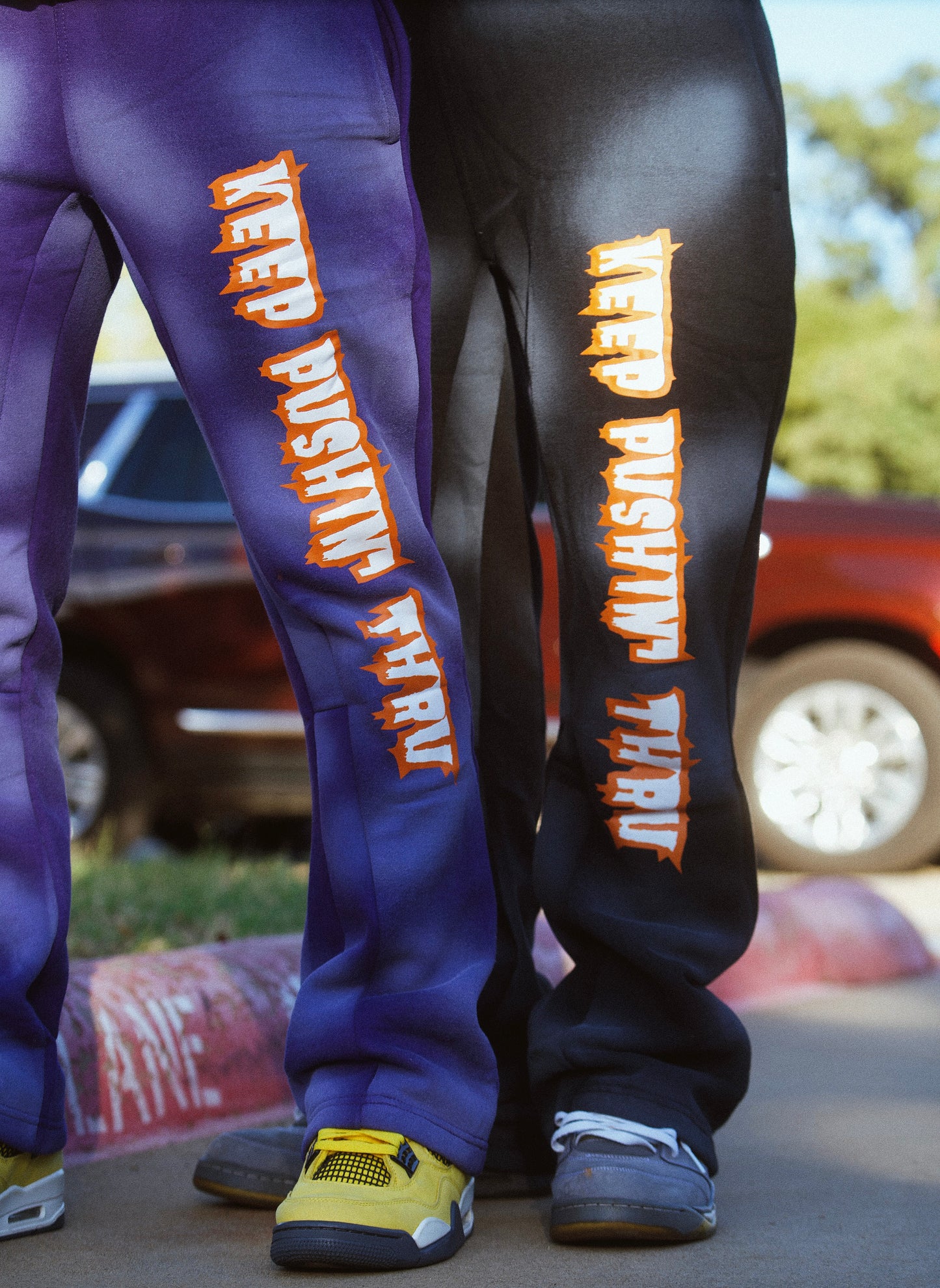 SUNDRIED STACKED PANTS