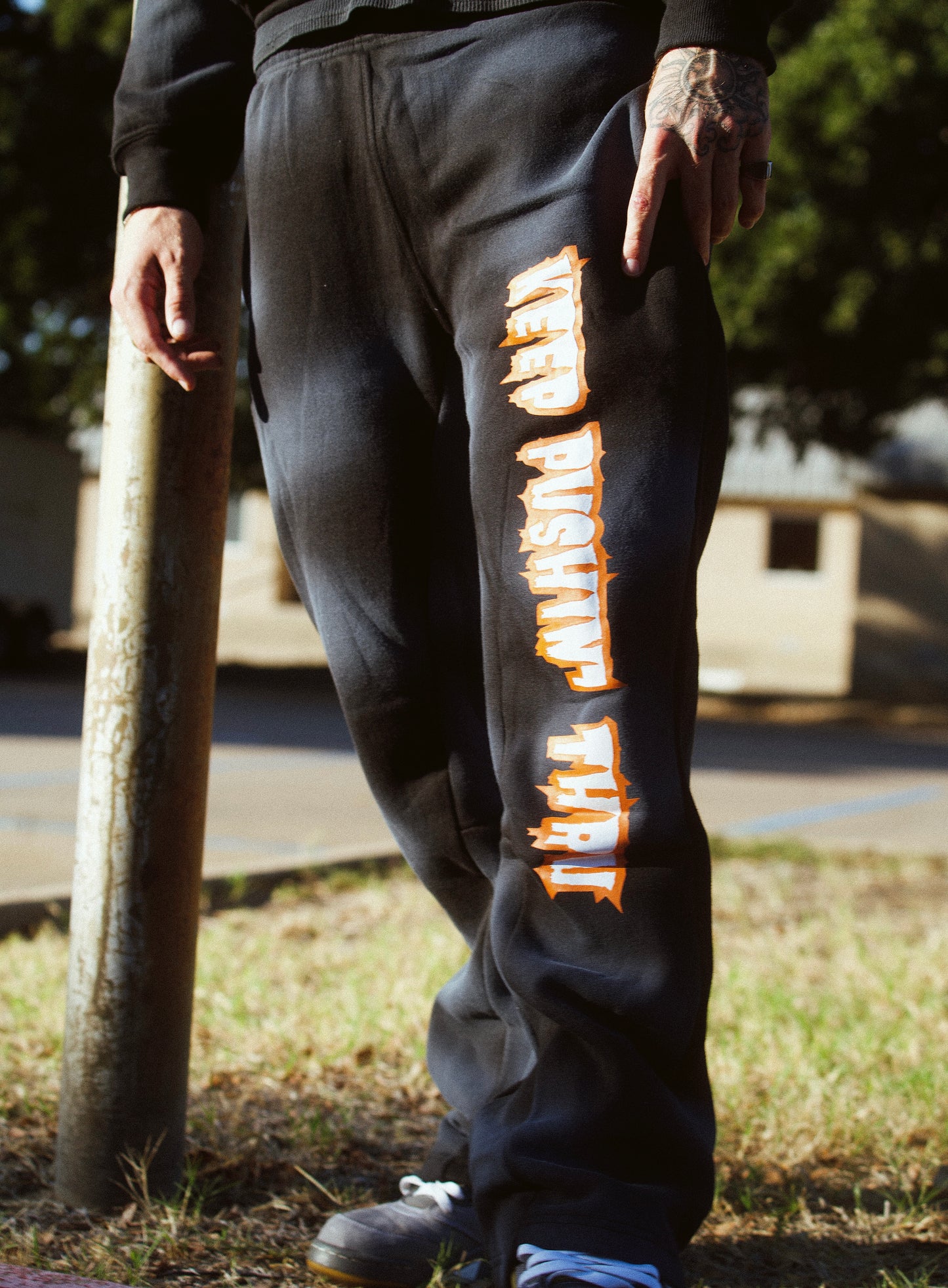 SUNDRIED STACKED PANTS